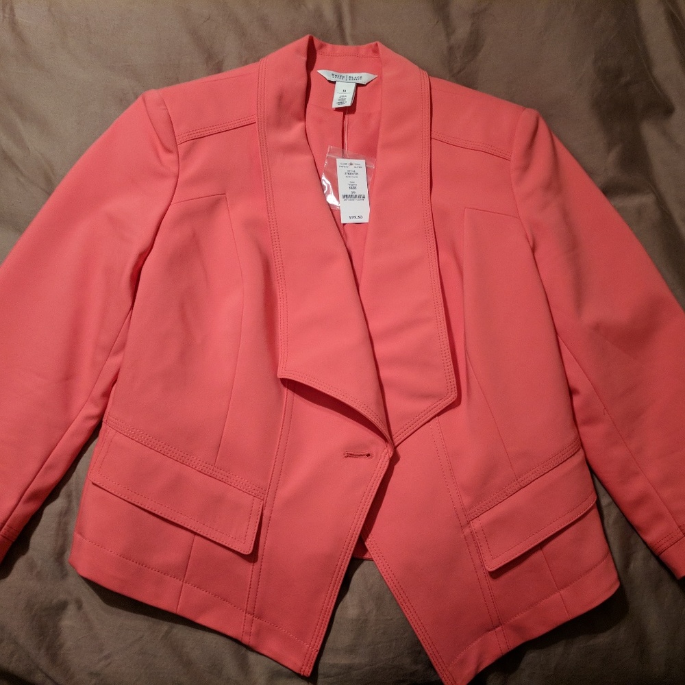 NWT WHBM Pink Blazer